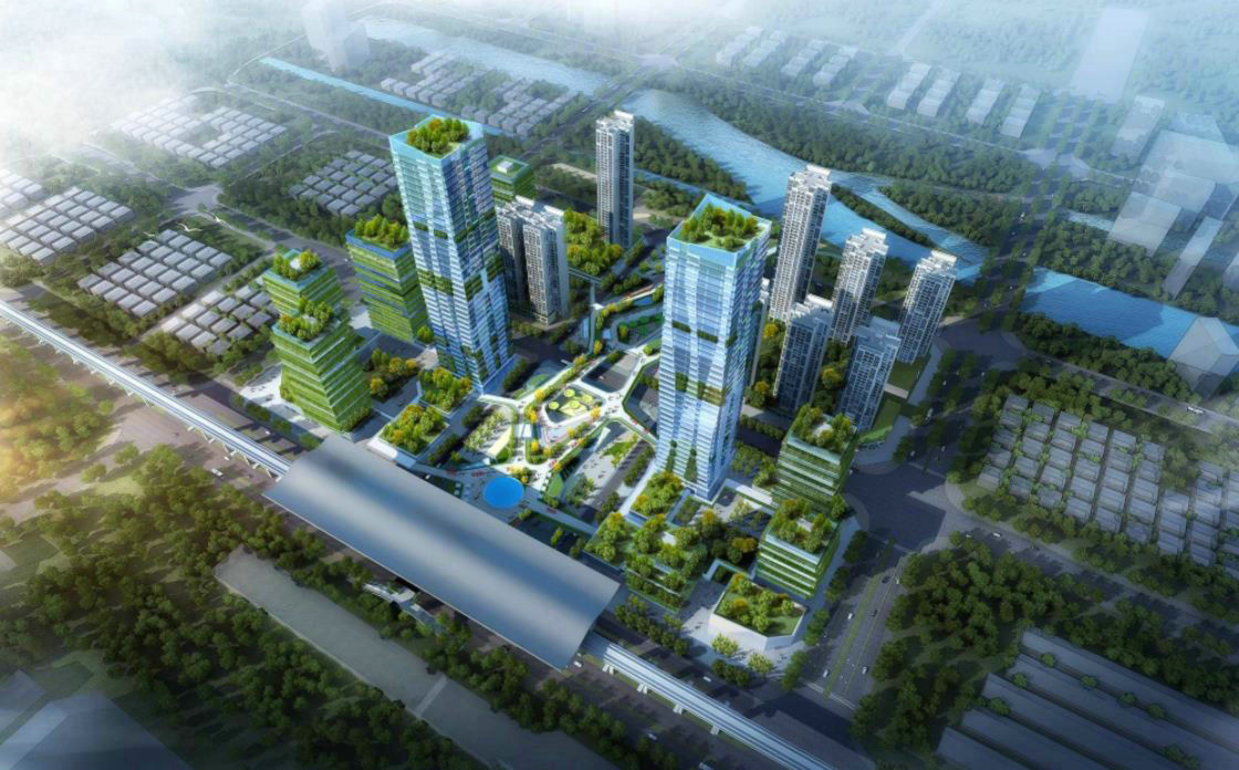 Foshan Shanshui new town commercial complex